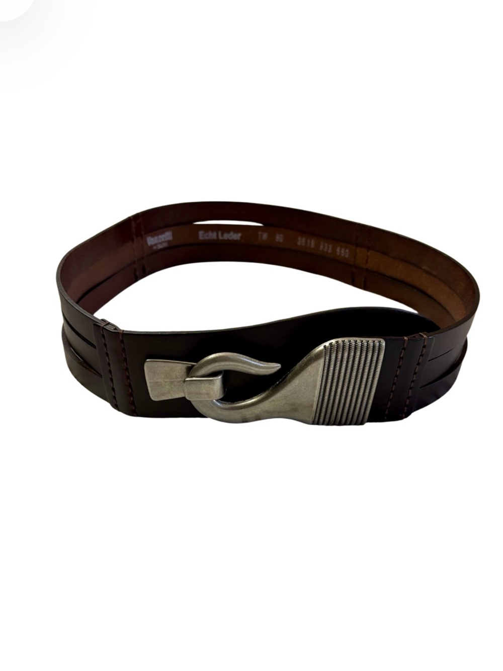 Vanzetti by BGM Brown Leather Belt